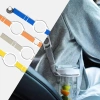 N2hao 2 trong 1 Đa năng: Dây đeo chai nước, giá đỡ tumbler, đeo vai QZZ 2