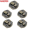 Naierdi 5 chiếc cổ kim loại vintage Khóa vali gỗ, hộp trang sức, chốt nội thất, ổ khóa
