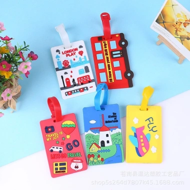 Name Tag Hành Lý Du Lịch Giá Rẻ - Nhãn Dán Đánh Dấu Hành Lý, Dễ Dán, Bảo Vệ, Giá Chỉ 13.999 ₫
