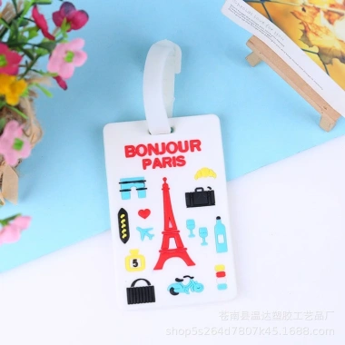 Name Tag Hành Lý Du Lịch Giá Rẻ - Nhãn Dán Đánh Dấu Hành Lý, Dễ Dán, Bảo Vệ, Giá Chỉ 13.999 ₫