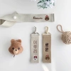 Nametag thêu tên cho bé, tag treo cặp, móc khóa balo, vali - Quà Noel 48k 6