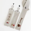 Nametag thêu tên cho bé, tag treo cặp, móc khóa balo, vali - Quà Noel 48k 8