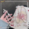 Nàng Tiên Cá HP Chain Ins Hàn Quốc - Dây Đeo Điện Thoại Dễ Thương, Hoa Tulip Pha Lê Đính Hạt, Giá chỉ 16.500đ 3