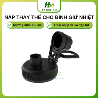 Nắp bình nước thể thao nhựa có quai cầm, thay thế bình giữ nhiệt, giá 37.050₫