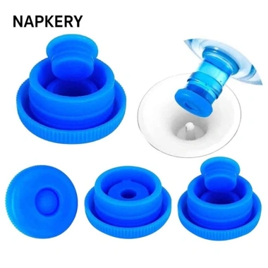 Nắp chai nước NAPKERY silicon - Nút chặn 3 & 5 Gallon, phụ kiện thay thế, 30.910₫