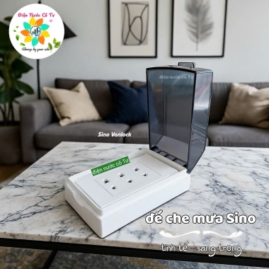 Nắp che mưa cao cấp SINO - Đế chống nước cho ổ điện, ổ cắm, công tắc - 40.463 VND 4
