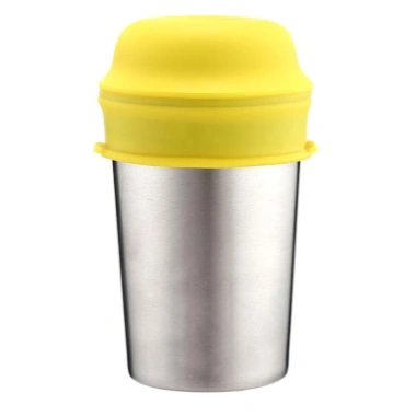 Nắp Cốc Rơm COOLCELLS Silicon Đàn Hồi Chống Tràn, Màu Sắc, Lỗ Hút, Không BPA 9