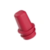 Nắp cốc silicone CORSAKI giữ nhiệt, màu đen đỏ hồng thời trang, thay thế nhanh 7