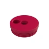 Nắp cốc silicone CORSAKI giữ nhiệt, màu đen đỏ hồng thời trang, thay thế nhanh 9