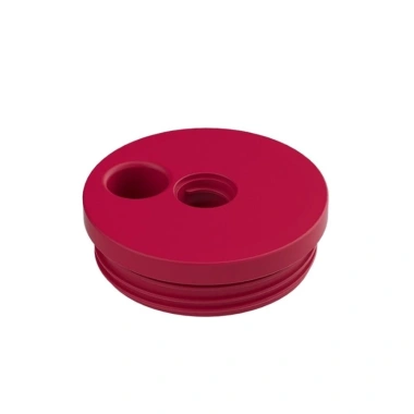 Nắp cốc silicone CORSAKI giữ nhiệt, màu đen đỏ hồng thời trang, thay thế nhanh