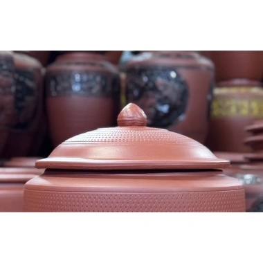 Nắp hũ gạo gốm Bát Tràng - Nắp đậy gốm cao cấp, giữ hương vị, giá ưu đãi 110.000đ 2