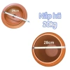 Nắp hũ gạo gốm Bát Tràng - Nắp đậy gốm cao cấp, giữ hương vị, giá ưu đãi 110.000đ 6