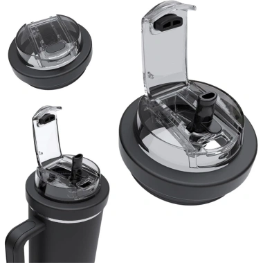 Nắp ống hút 40oz cho cốc Stanley - 2 trong 1 silicon, chống rò rỉ, nắp chống bụi, nâng cấp, giá 169.298₫