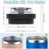 Nắp ống hút 40oz cho cốc Stanley - 2 trong 1 silicon, chống rò rỉ, nắp chống bụi, nâng cấp, giá 169.298₫ 4