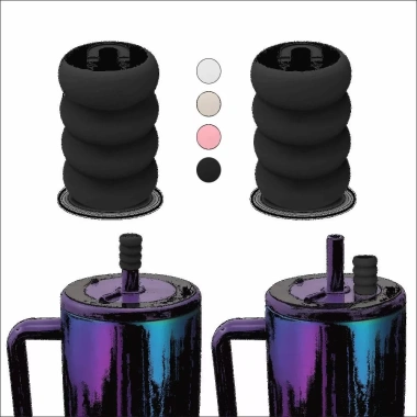 Nắp ống hút từ tính WUZIA - Tấm silicon bảo vệ màu, chống rò rỉ & bụi cho Brumate Era & Resa Tumblers - 60.170đ 5