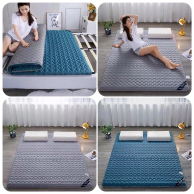 Nệm Thảo Dược Nhật Cao Cấp Trải Sàn - Topper Chống Đau Lưng, Giảm Mệt Mỏi - FREESHIP - 146.200₫