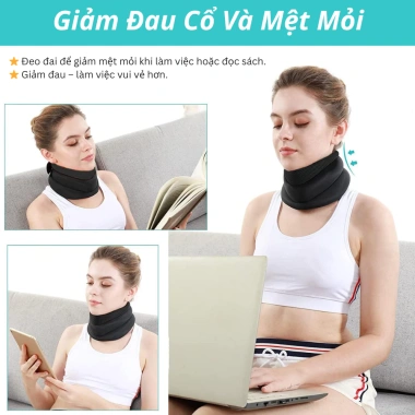 Nẹp Cổ SOFTURE SNC01 - Giảm Cổ Rùa, Định Hình Cổ, Đau Vai Gáy, Đai Hỗ Trợ 150k 4
