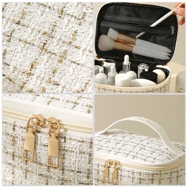 NEVA Túi Đựng Mỹ Phẩm Nylon Cỡ Lớn Khóa Kéo Đa Năng, Tiện Dụng, Giá 68.000 VND 7