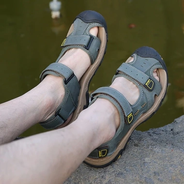 NEVIS 807 Sandal Da Bò Cao Cấp Đi Phượt Trekking Leo Núi Giá Chỉ 600k