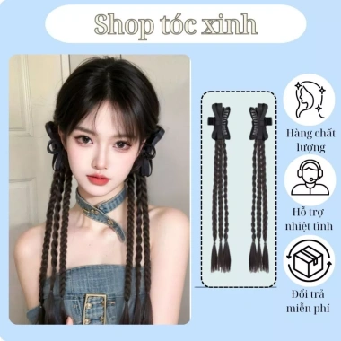 Ngoạm nơ tết tóc 2 bên NG57 dễ thương cho nữ - Giá chỉ 37.500đ, giảm từ 48.375đ