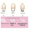 Ngôi sao kim cương dễ thương cắm điện thoại, treo mặt dây chuyền iPhone Type‑C, giảm giá 37.180₫ 3