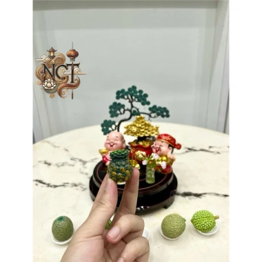Ngũ quả mini mô hình trái cây trang trí bàn thờ, bàn làm việc - Giá 15.000₫