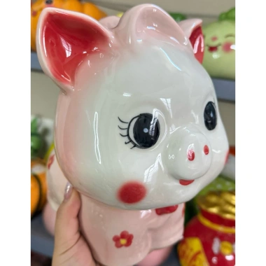 Ngựa Tiết Kiệm Lỗ Tròn Gốm Sứ - Heo Đất Hình Ngựa Năm Bính Ngọ 2.026 Giá 119k