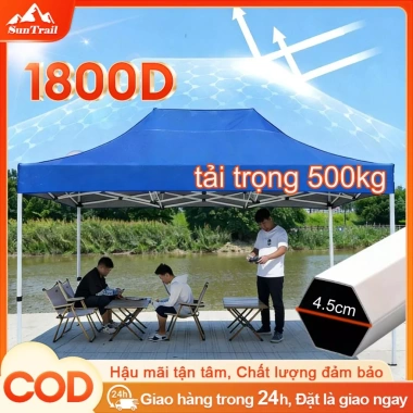 Nhà bạt di động 3x3-3x6m, mái che chợ đêm, lều trại, 1.125.000