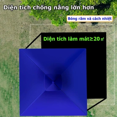 Nhà Bạt Gấp Gọn 3×3‑3×6m – Mái che chợ đêm, che nắng mưa, lều trại – Giá chỉ 230.400₫