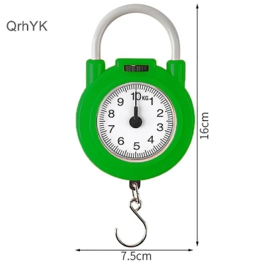 Nhà Máy Thời Trang 10kg Di Động – Cân Hành Lý Kỹ Thuật Số, Cầm Tay, QrhYK 4