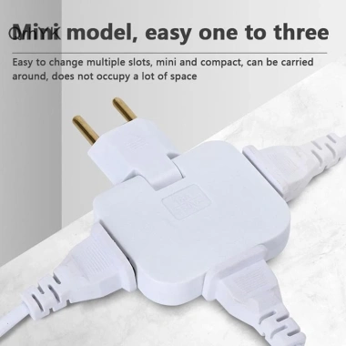 Nhà máy thời trang EU Cắm 1-3 ổ cắm điện nối dài 180 độ Rotag giảm còn 40.200 VND