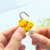 Nhà Máy Thời Trang Hoạt Hình Kim Loại Khóa Búp Bê Dễ Thương - Ổ Khóa An Toàn Chống Trộm Cho Hành Lý 2