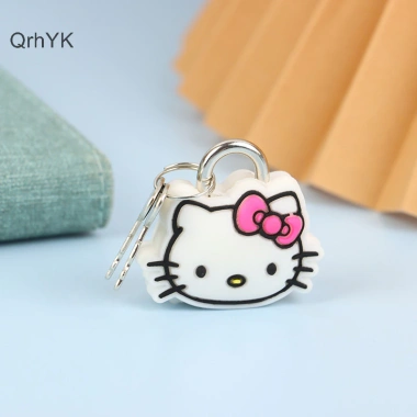 Nhà Máy Thời Trang Hoạt Hình Kim Loại Khóa Búp Bê Dễ Thương - Ổ Khóa An Toàn Chống Trộm Cho Hành Lý