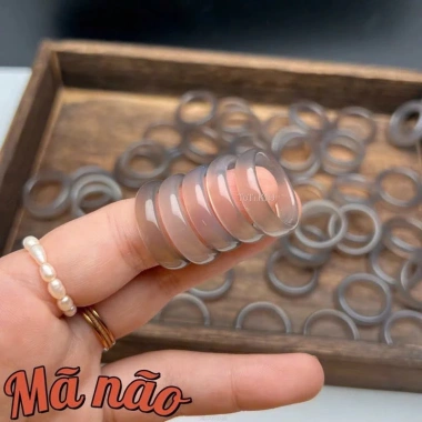 Nhẫn đá mã não đa màu sang trọng - Giá chỉ 55.000₫, giảm mạnh từ 70.400₫ 9 Nhẫn đá mã não đa màu sang trọng - Giá chỉ 55.000₫, giảm mạnh từ 70.400₫ 9
