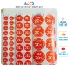 Nhãn dán Tem SALE giảm giá 5-99% - Giá chỉ 4.500đ, dán nhanh, bền màu 3
