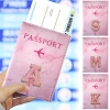 Nhãn dán thêu Bìa hộ chiếu & Chủ thẻ ID - Ví bảo vệ RFID PU đa lớp, khe cắm thẻ nhiều, bảo mật cao, giảm còn 24.525 VND