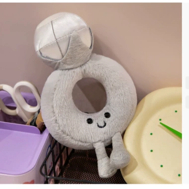 Nhẫn Kim Cương Jellycat Bằng Bông - Quà Tặng Valentine Độc Đáo, Giá Chỉ 79.000đ