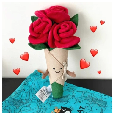 Nhẫn Kim Cương Jellycat Bằng Bông - Quà Tặng Valentine Độc Đáo, Giá Chỉ 79.000đ