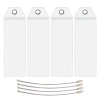 Nhãn PVC trong suốt mềm cao su không thấm nước, chống mất mát, thẻ ID hành lý máy bay du lịch 10