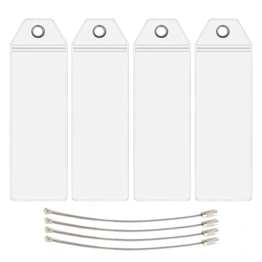 Nhãn PVC trong suốt mềm cao su không thấm nước, chống mất mát, thẻ ID hành lý máy bay du lịch 10 Nhãn PVC trong suốt mềm cao su không thấm nước, chống mất mát, thẻ ID hành lý máy bay du lịch 10