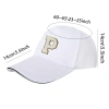 Nhãn thêu Mũ bóng chày nam nữ - Mũ bông trắng Cool Top Hat thời trang ngoài trời 2