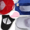 Nhãn thêu Mũ bóng chày nam nữ - Mũ bông trắng Cool Top Hat thời trang ngoài trời 5