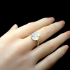 Nhẫn Tỳ Hưu Moonstone Đá Mặt Trăng Tự Nhiên - Giá 450.000đ (Giảm 90.000đ)