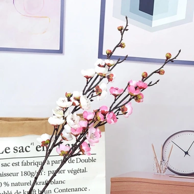 Nhánh Đào Lớn Nhiều Bông Nụ - Trang Trí Tết, Hoa Đào Cành Giống Thật, Giá Ưu Đãi 21.900₫ 4