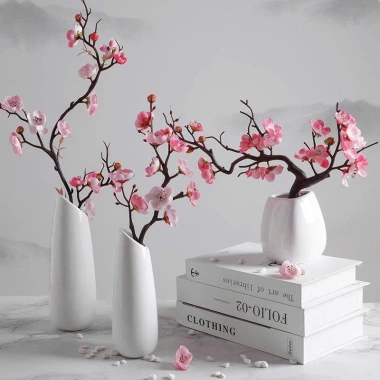 Nhánh Đào Lớn Nhiều Bông Nụ - Trang Trí Tết, Hoa Đào Cành Giống Thật, Giá Ưu Đãi 21.900₫ 5
