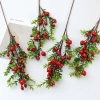 Nhánh Lựu Nhân Tạo FUNG 24 trái Cây cảnh nhựa handmade, trang trí sân vườn 5