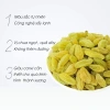 Nho khô xanh sấy không đường Nhà Lá, dẻo chua ngọt tự nhiên, giá 15.000 4