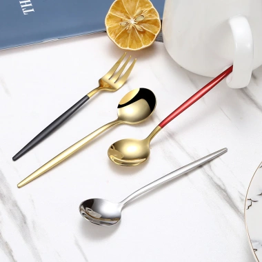 Nĩa Ăn Trái & Muỗng Nĩa Thép Không Gỉ 304 13cm - Bền, An Toàn, Giá Ưu Đãi 20.790₫