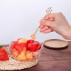 Nĩa trái cây tráng miệng KATELV thép không gỉ hình đinh ba - Giá chỉ 23.100₫ 5