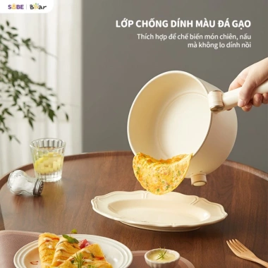 Nồi Điện Đa Năng Bear 1.6L Gấp Gọn, Du Lịch Nấu Ăn Dễ Dàng, Bảo Hành 18 Tháng, Giá 500k 3 Nồi Điện Đa Năng Bear 1.6L Gấp Gọn, Du Lịch Nấu Ăn Dễ Dàng, Bảo Hành 18 Tháng, Giá 500k 3